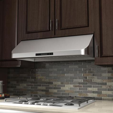 ducted under cabinet range hood in stainless steel|under cabinet hood 30 inch.